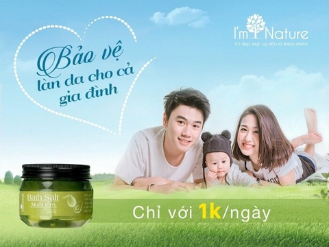 Muối tắm thảo mộc I’M NATURE