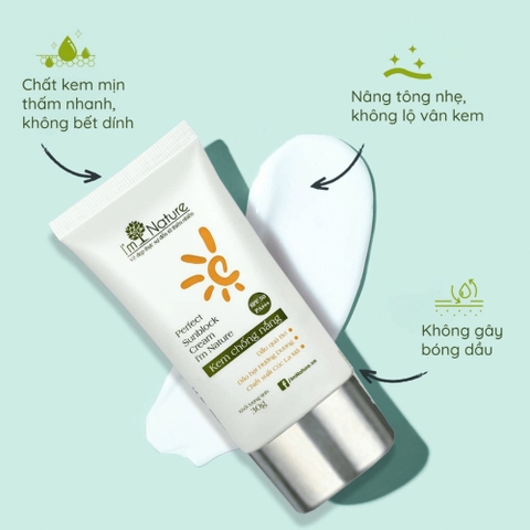 Kem chống nắng Basic 30gr - I'm Nature