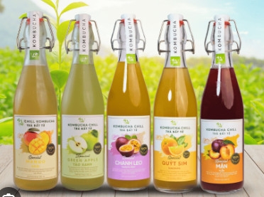 Trà Kombucha Chill Vgreen 500ml