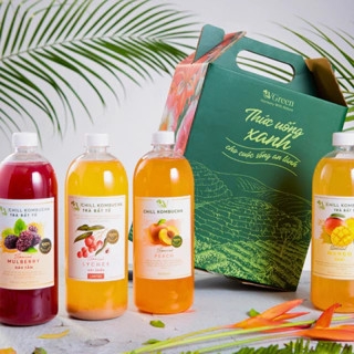 Trà Kombucha Chill Vgreen 1000ml