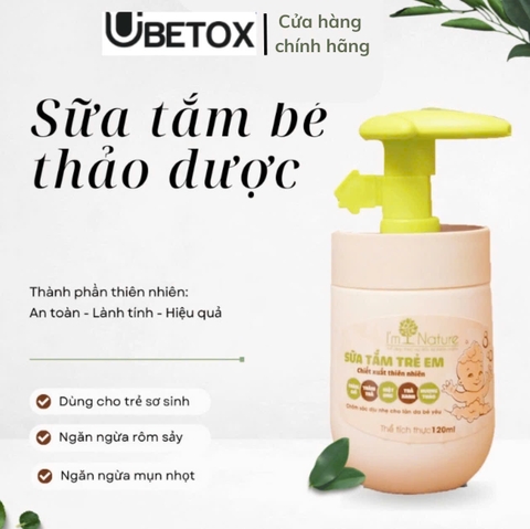 Sữa tắm bé Basic 120ml - I'm Nature