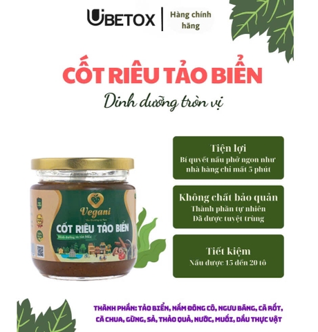 CỐT RIÊU TẢO BIỂN VEGANI