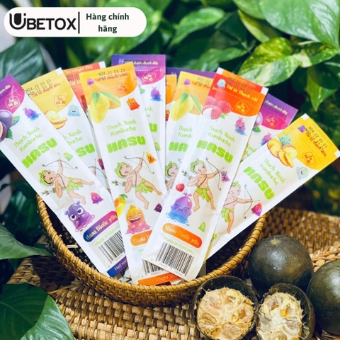 Cốc 500gr thạch xanh Kombucha