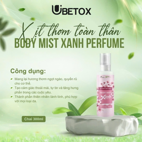 Body Mist Xanh Perfume 120ml - XANH HOMECARE