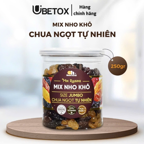NHO KHÔ CHILE MIX 3 LOẠI HỘP 250g