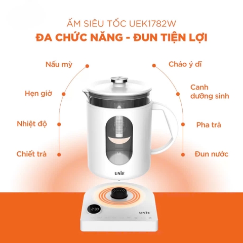 Ấm siêu tốc UNIE UEK1782W