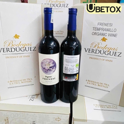 Vang đỏ Oganic Frenesí Tempranillo (Tây Ban Nha) 750ml