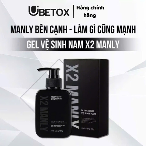 Gel Dung Dịch Vệ Sinh X2 Manly - Cỏ Cây Hoa Lá 150ml