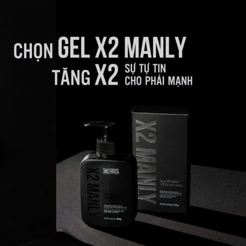 Combo X2 Manly, Sữa tắm gội hương nước hoa nam tính 320g và Gel vệ sinh nam 150g -  Cỏ Cây Hoa Lá