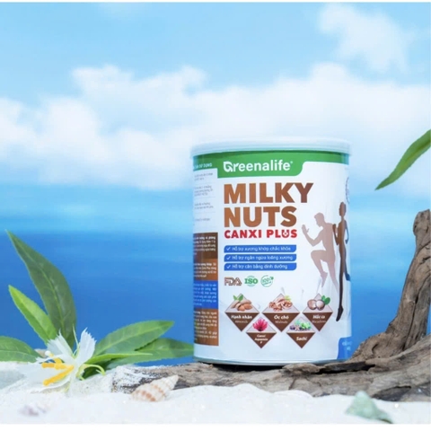 Milky Nuts Canxi Plus (Lon 800 gram) - Greenalife
