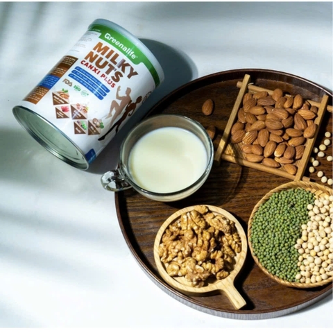 Milky Nuts Canxi Plus (Lon 800 gram) - Greenalife