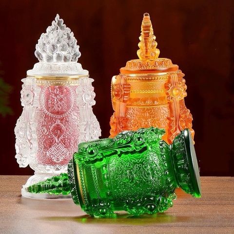 Bảo bình Lưu Ly - Bình thờ xá lợi