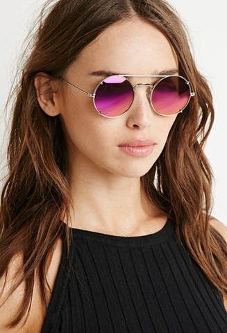 Kính mắt gọng kim loại Asos