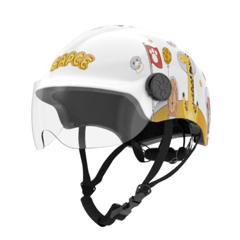 Mũ bảo hiểm đi xe máy cho bé hình Hươu cao cổ