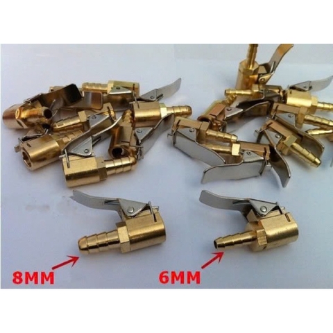 đầu bơm hơi lốp xe 6mmchất liệu đồng