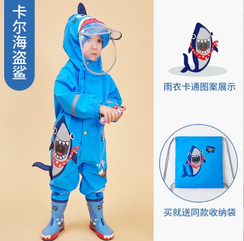 Áo mưa trẻ em 2022 CÁ MẬP M