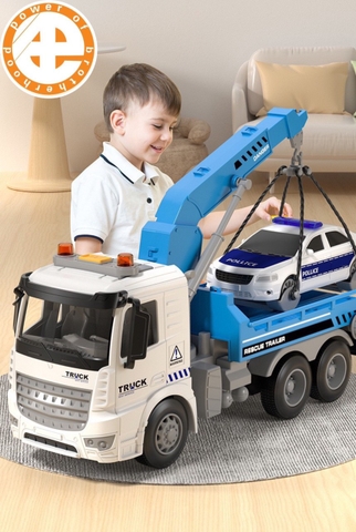 xe cứu hộ đồ chơi cứu hộ 2023 XANH