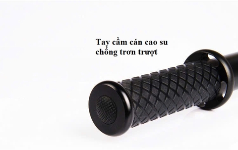 đèn pin cảnh sát đèn pin bảo vệ đèn pin tự vệ đèn pin tuần tra siêu sáng cán cao su