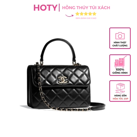 Túi X Trendy Nẹp Sắt Chữ Nổi Da Lì Khóa Vàng Size 25cm 2 Hộp