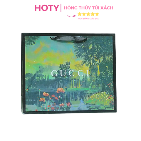 Túi Giấy G  Hoa Sen Size Trung 32cm