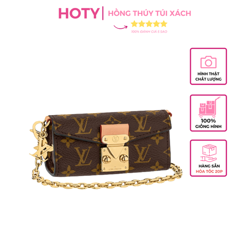 Túi LV Bitsy Pouch Mini (Có hộp)