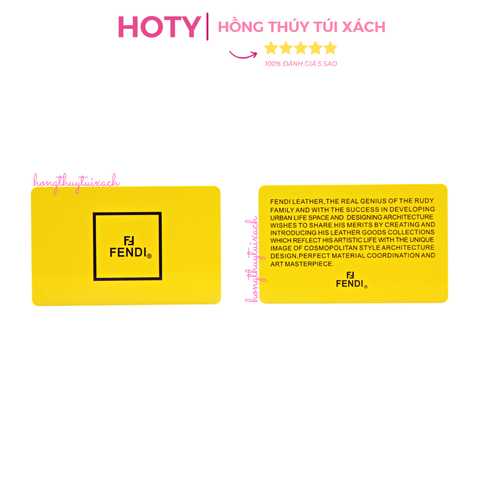 Thẻ Fendi Card Fendi