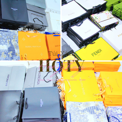 Túi Giấy G  Hoa Sen Size Trung 32cm