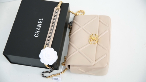 Túi Chanel C19 Super Vân Nổi (Có hộp)