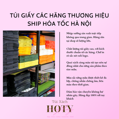 Combo Túi Giấy X Trắng + Hoa - Size 32cm