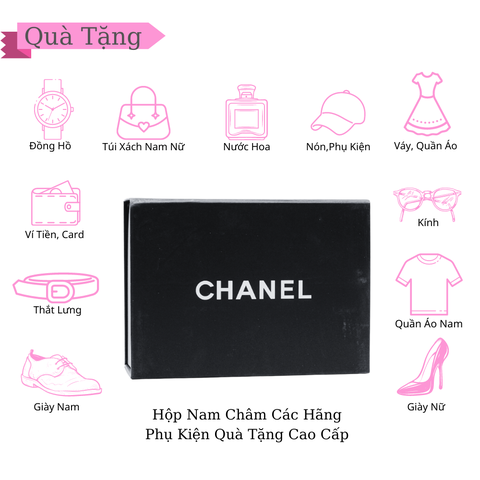Combo Hộp X Đen + Hoa - Size 38cm