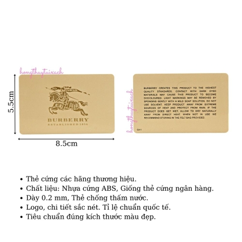 Thẻ Bu Card Bu