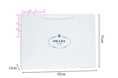 Túi Giấy Prada Size Lớn 42cm