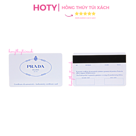 Thẻ Prada Card Prada