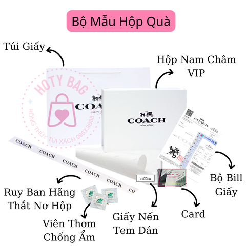 Combo Hộp Coach 30cm