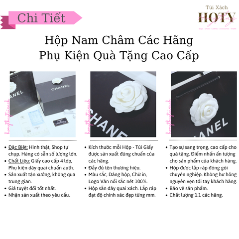 Hộp Nam Châm X Đen Vip