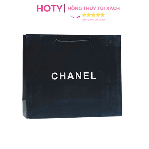 Túi Giấy X Đen Size Trung 32cm