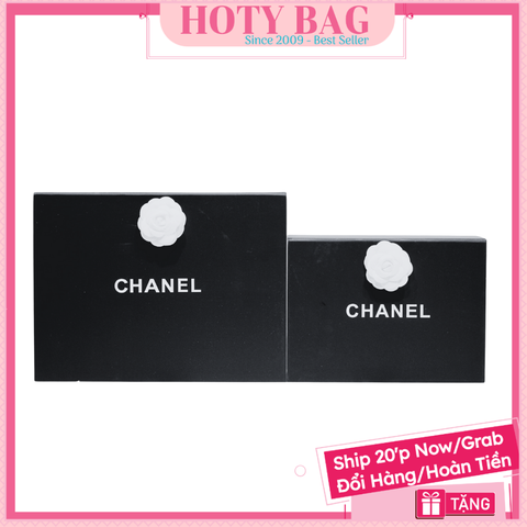 Combo Hộp X Đen + Hoa - Size 38cm
