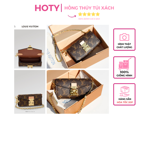 Túi LV Bitsy Pouch Mini (Có hộp)