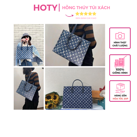 Túi L OnTheGo Dinim Size 36cm Kèm Túi Giấy