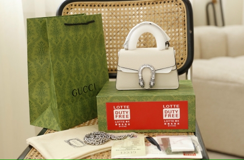 Túi Gucci Dionysuse Khóa Đá Size 18cm Super Có 2 Hộp