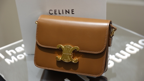 Túi Celine Triomphe K.Vàng 2Box (Có hộp)