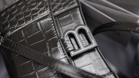 Túi Ba Size 23 Da Cá Sấu Super