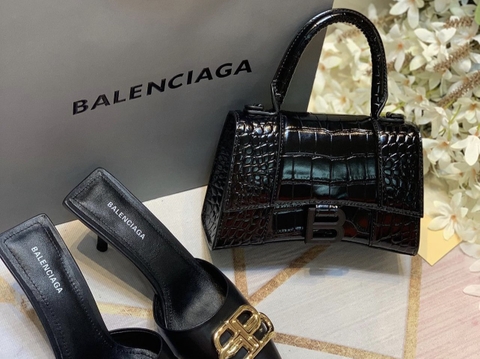 Túi Ba Size 23 Da Cá Sấu Super