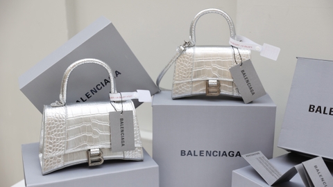 Túi Ba Size 23 Da Cá Sấu Super