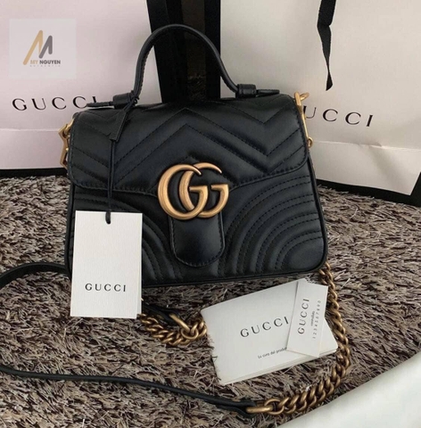 Túi G  Marmont Size 21 Top Handle Super 2Box