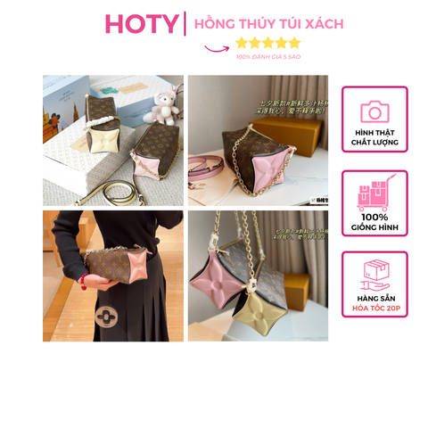 Túi L Bloom Wallet Size 25cm Có 2 hộp