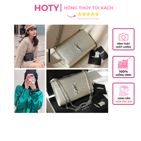 Túi Y Kate Gold Ánh Kim S24 2Box (Có hộp)