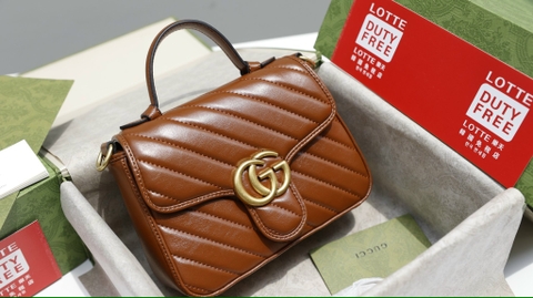 Túi G  Marmont Size 21 Top Handle Super 2Box