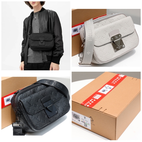 Túi L Lock Nam Messenger Bag Super 2Box