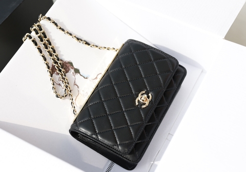 Chanel mini wallet WOC crossbody bag anjosdaalegriacombr